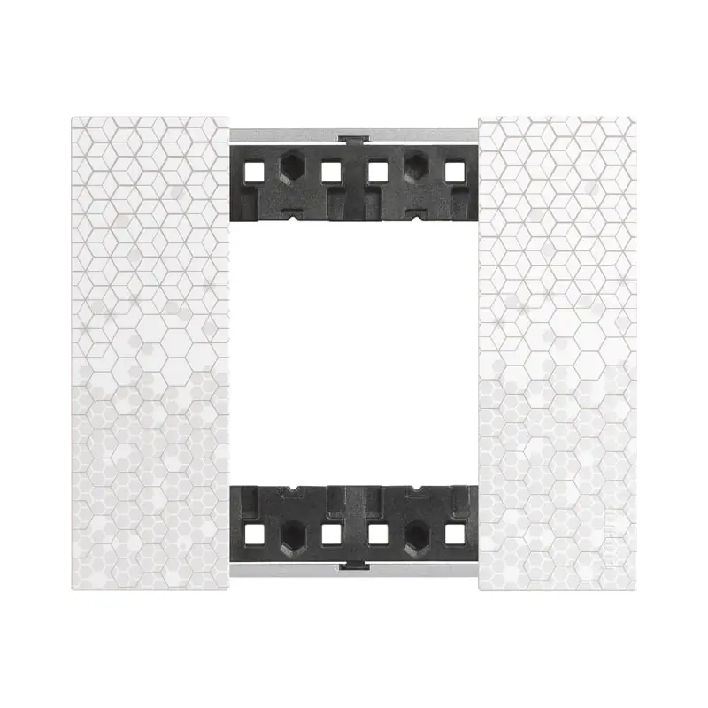 L.NOW - Placca 2P PIXEL - BTicino KA4802MW