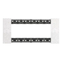 L.NOW - Placca 6P PIXEL - BTicino KA4806MW