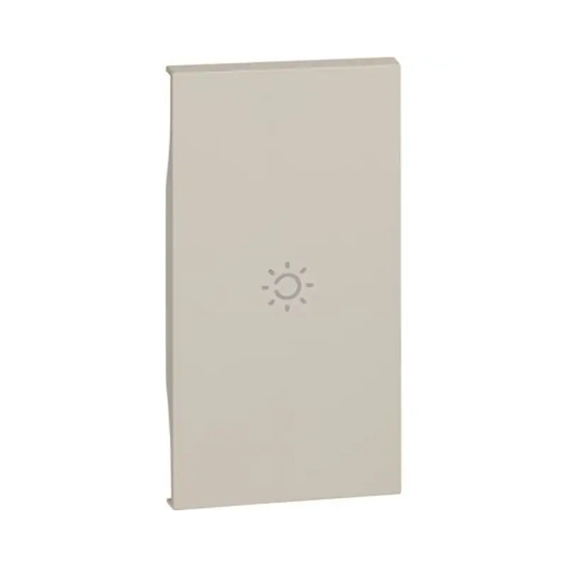 L.NOW - cover comando luce 2 mod. sabbia - BTicino KM01M2A