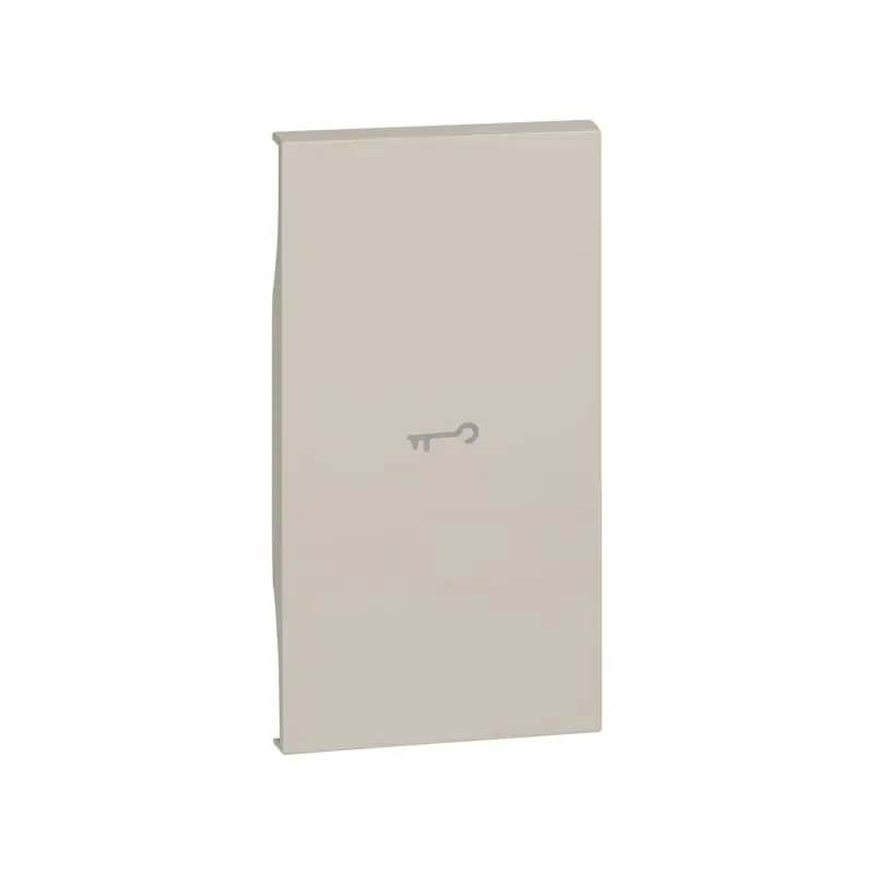 L.NOW - cover comando chiave  2 mod. sabbia - BTicino KM01M2F