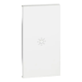 L.NOW - cover comando luce2 mod. bianco - BTicino KW01M2A