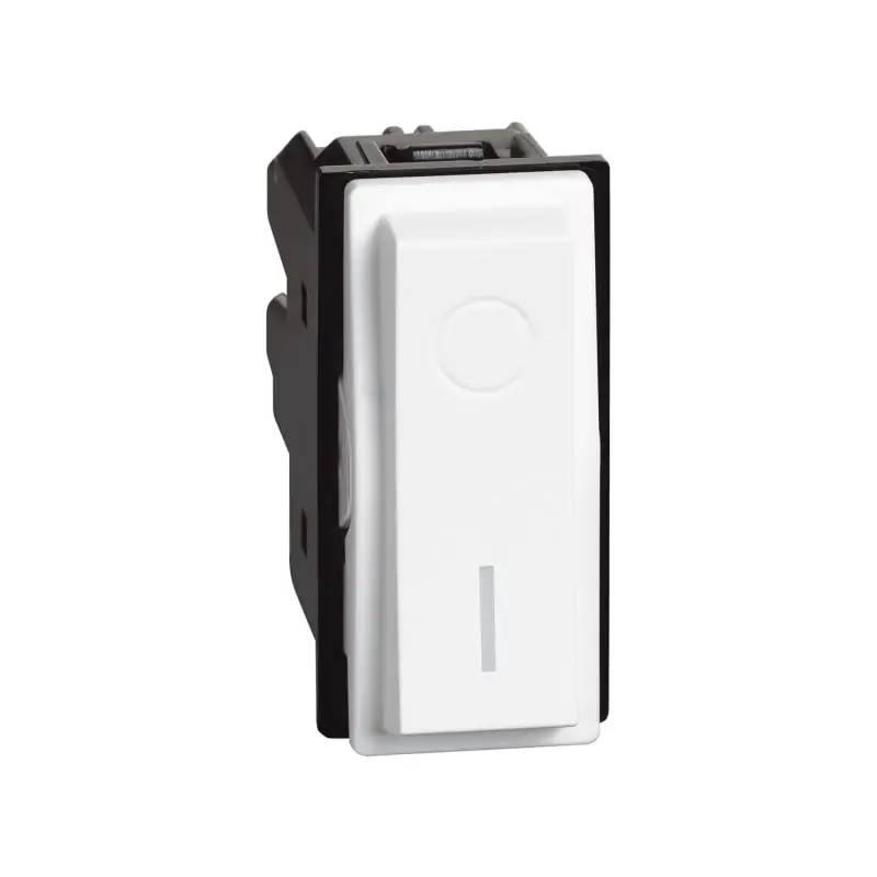 L.NOW - interruttore 2P 16AX bianco - BTicino KW4002