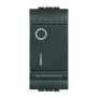 LL - interruttore 2P 16A 1m antracite - BTicino L4002N