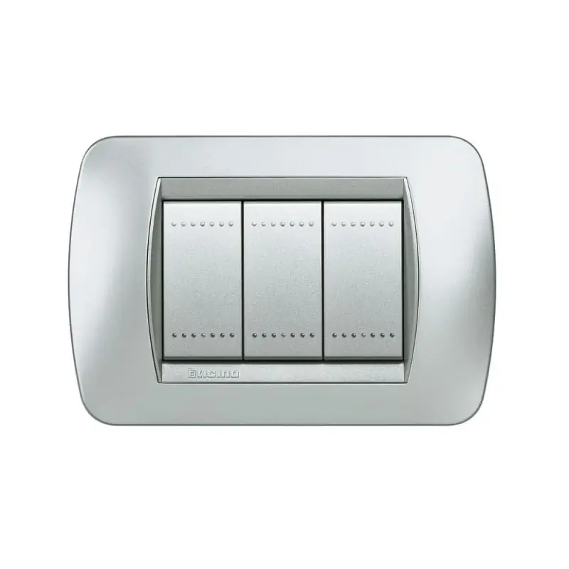 living int - placca 3P tech - BTicino L4803TE