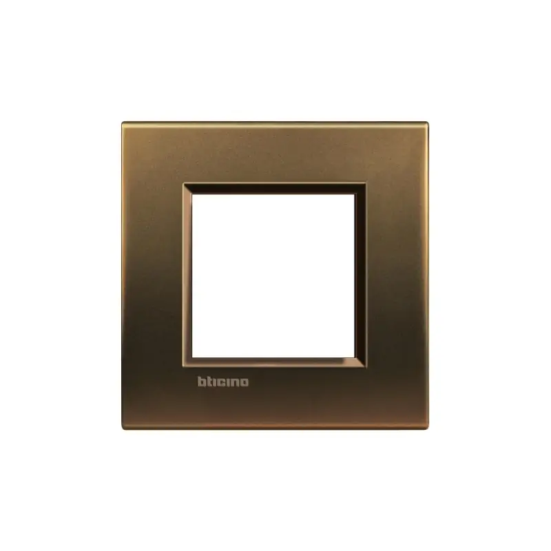 LL - placca 2P bronzo - BTicino LNA4802BZ