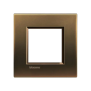 LL - placca 2P bronzo - BTicino LNA4802BZ