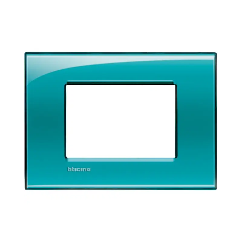LL - placca 3P verde - BTicino LNA4803VD
