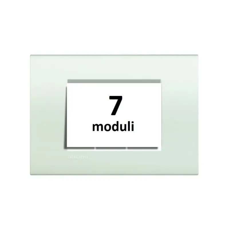 LL - placca 7P bianca - BTicino LNA4807BI