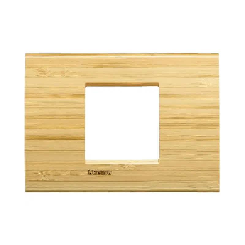 LL - placca 2P bamboo - BTicino LNA4819LBA