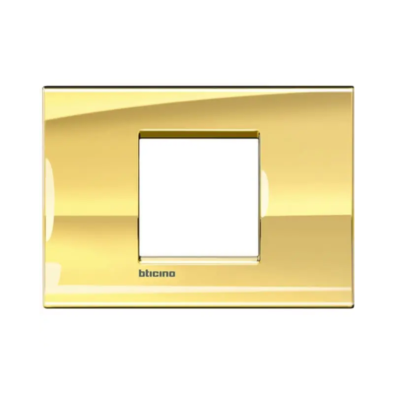 LL - placca 2P oro freddo - BTicino LNA4819OA