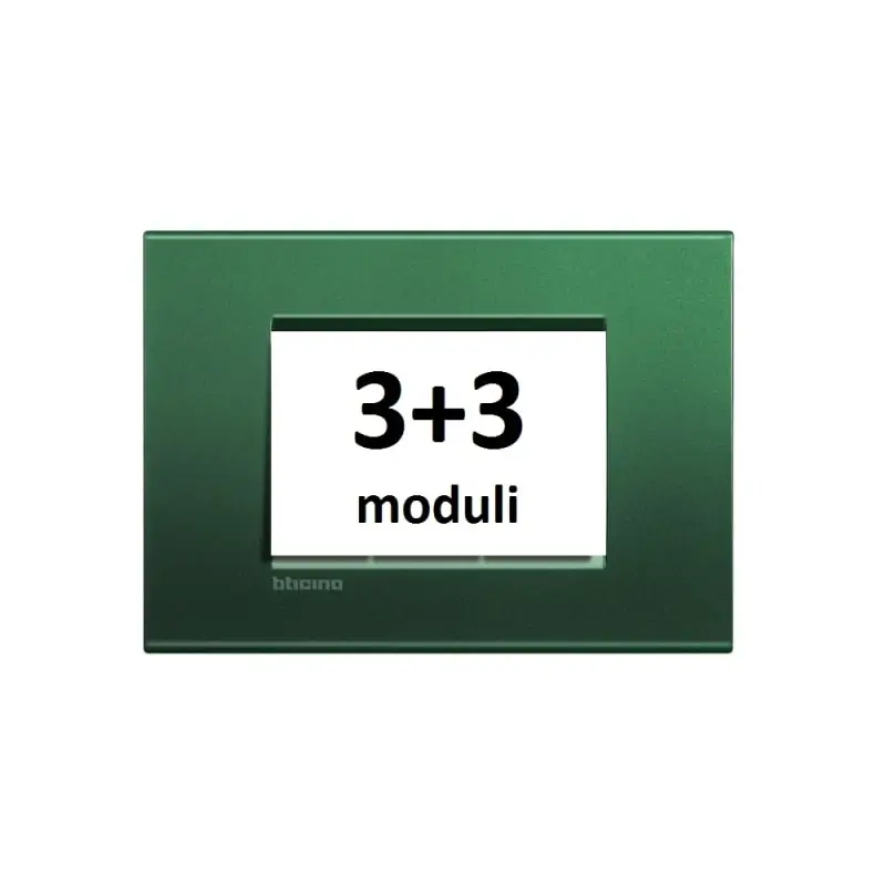 LL - placca 3+3P park - BTicino LNA4826PK