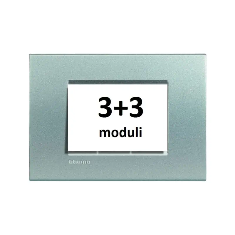 LL - placca 3+3P tech - BTicino LNA4826TE