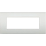 LL - placca 7P bianco perla - BTicino LNC4807PR