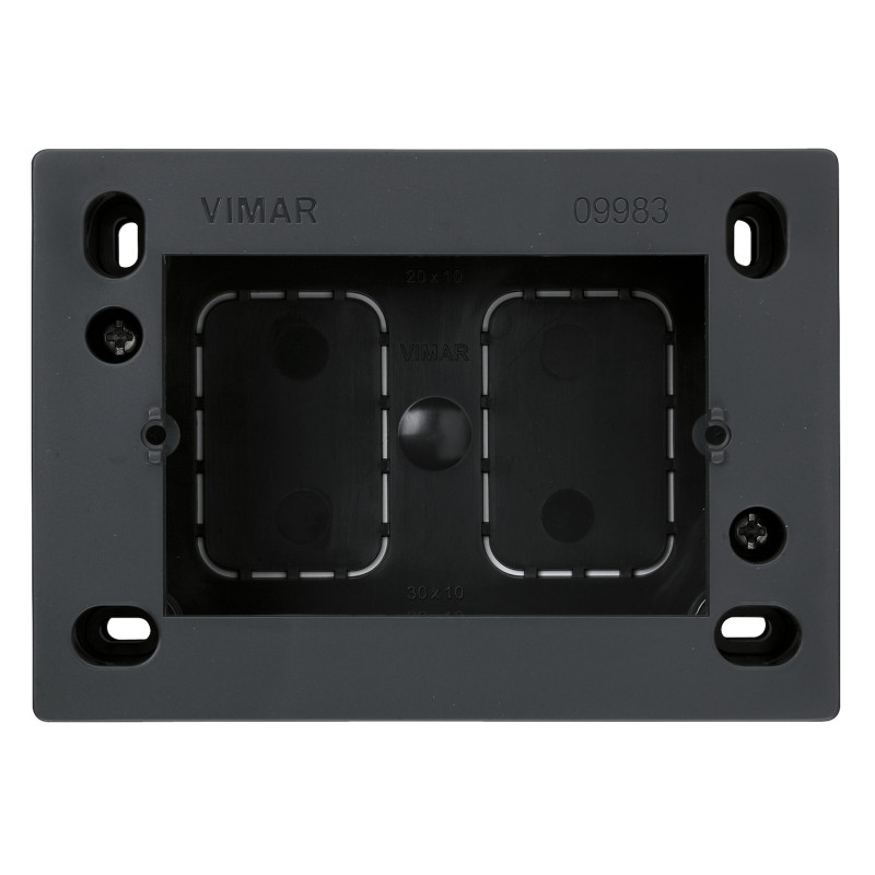 Scatola da parete 3M grigio - Vimar 09983