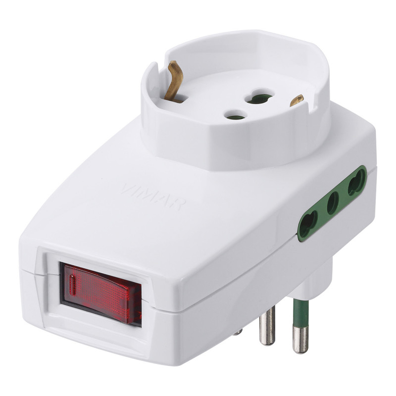 Adatt. sf.vert.S11+2P17/11+univ.+cbe b - Vimar 0P00334.B