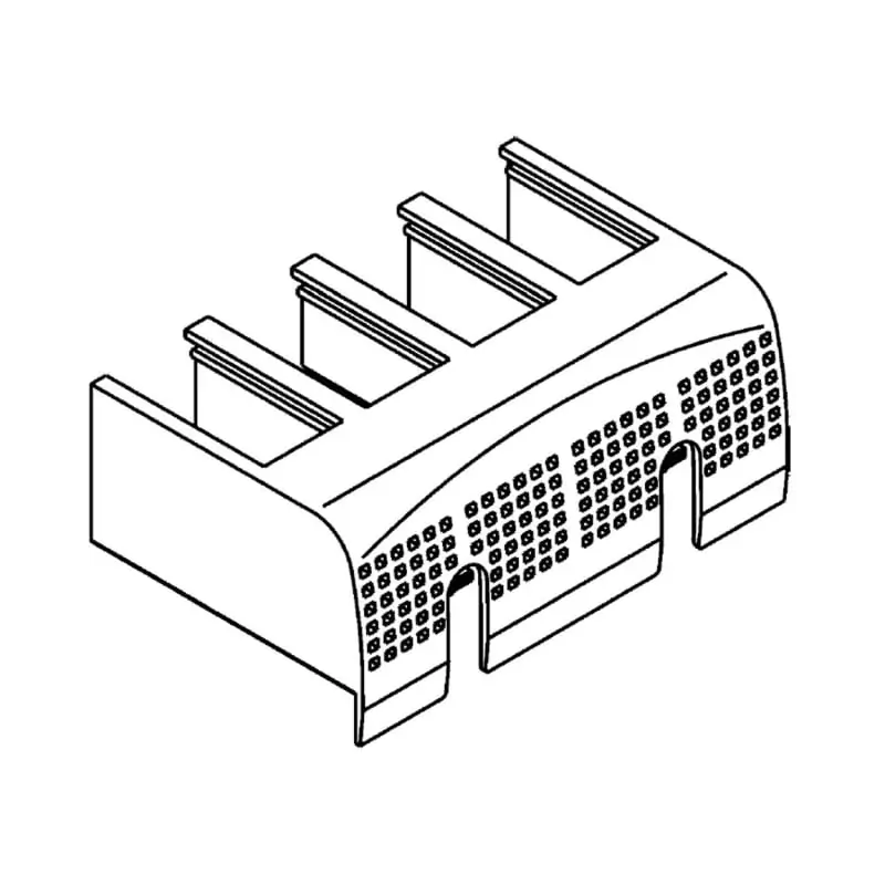 CALOTTE ATT POST D1 4P - BTicino M7C02