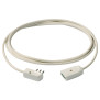 Cavo prolunga 3G0,75+spinapiatta 3m bian - Vimar 0P32364.B