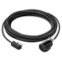 Prolunga 10m 3G1,5 SPA17 universale nero - Vimar 0P32383
