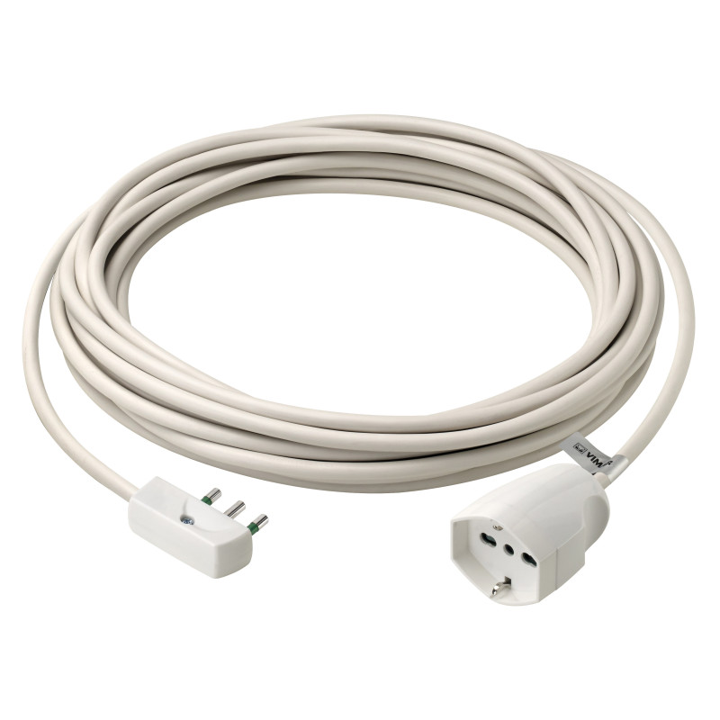Prolunga 10m3G1,5SPA17 universale bianco - Vimar 0P32383.B