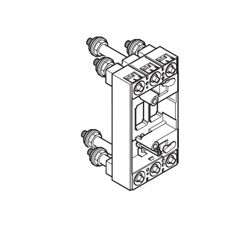 mega M160/250 - base rimovib 3P a p  codolo - BTicino MT7355P