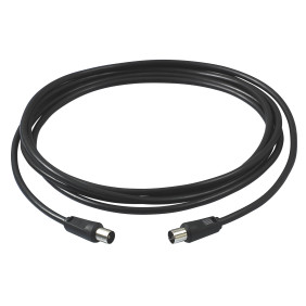 Cordone prol. TV 2m maschio-femmina nero - Vimar 0P32420