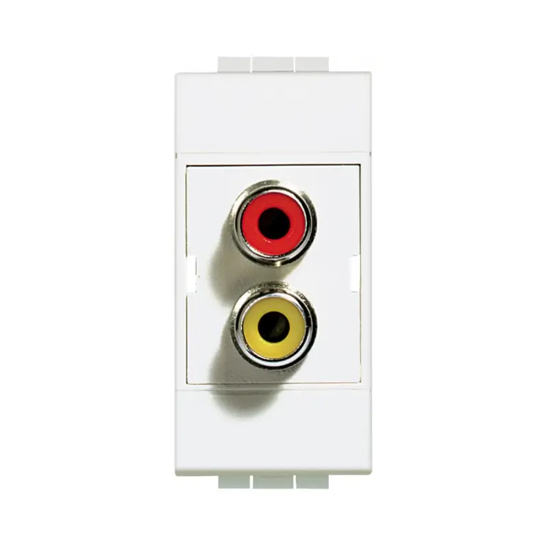 light - modulo doppio RCA - BTicino N4269R