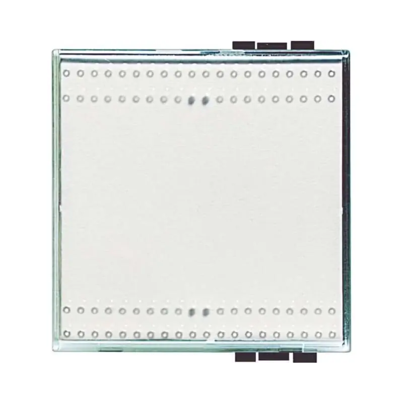 light - copritasto trasparente 2 moduli - BTicino N4932/2