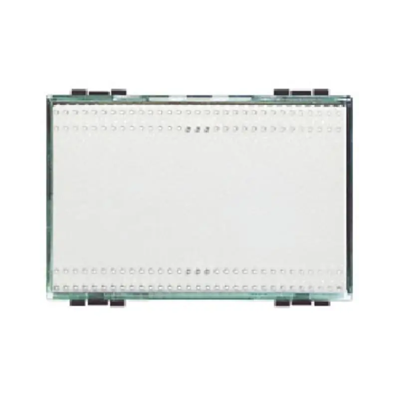 light - copritasto trasparente 3 moduli - BTicino N4932/3