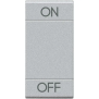 Light  tech - copritasto ON OFF 1 mod - BTicino NT4911AGN