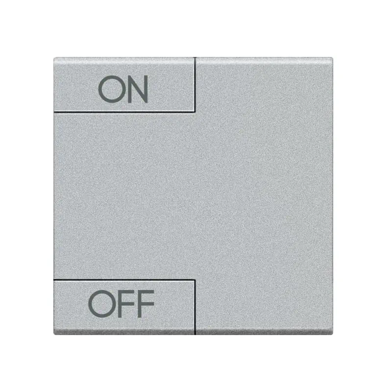 Light  tech - copritasto ON OFF 2 mod - BTicino NT4911M2AGN