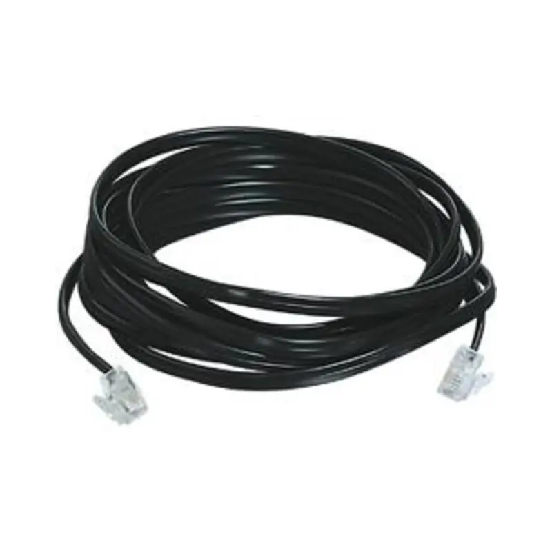 kit - prolunga telefon 2 RJ11 2,5m nero - BTicino S2588N