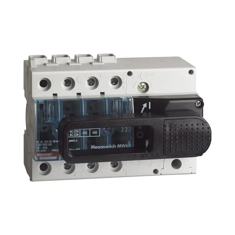 sezionatore MW63- 3p 63A  frontale - BTicino T7013WF/63
