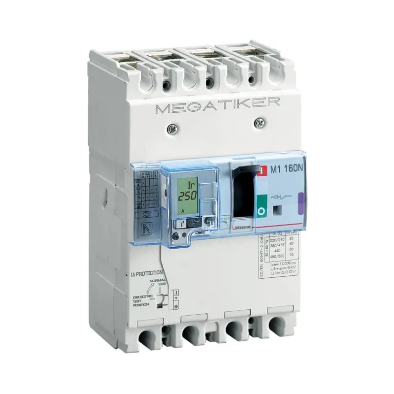 M1 160N - magnetot+diff 4P 25A 50kA - BTicino T714N25D