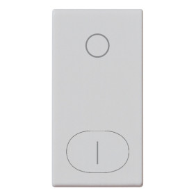 Tasto 1M simbolo O I Silver - Vimar 14021.99.SL