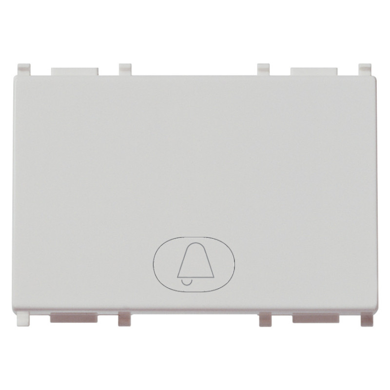 Tasto 3M simbolo campanello Silver - Vimar 14023.C.SL