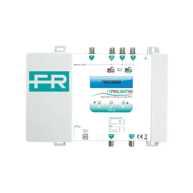 FRPRO LIGHT HD Centr.TV Compatta progr - FRACARRO 287523