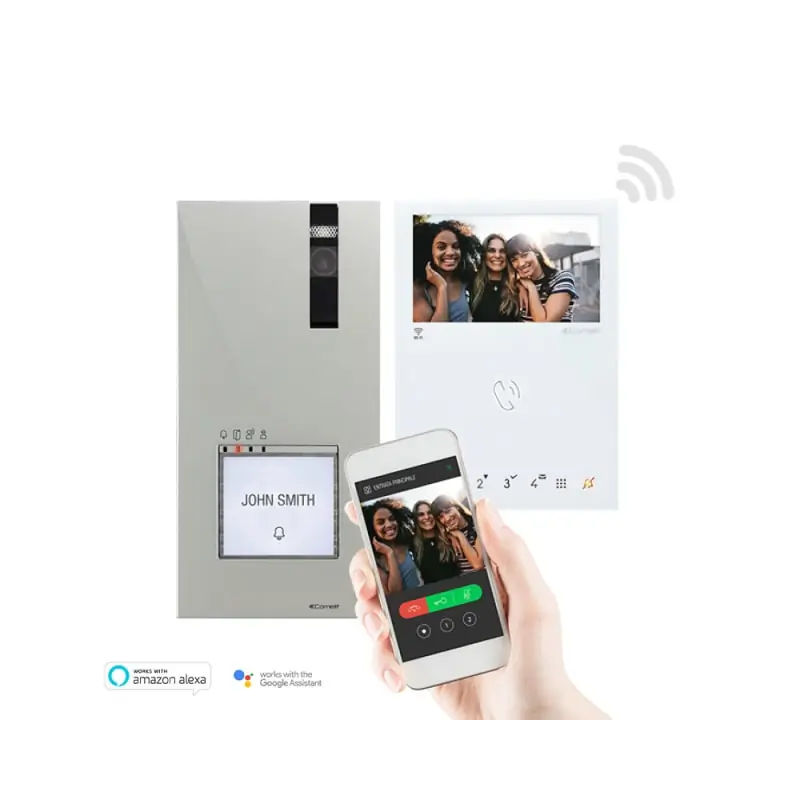 KIT QUADRA E MINI HF WI-FI. S2 - COMELIT 8451V