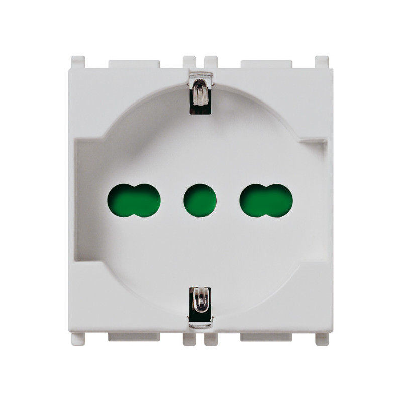 Presa 2P+T 16A universale Silver - Vimar 14210.SL
