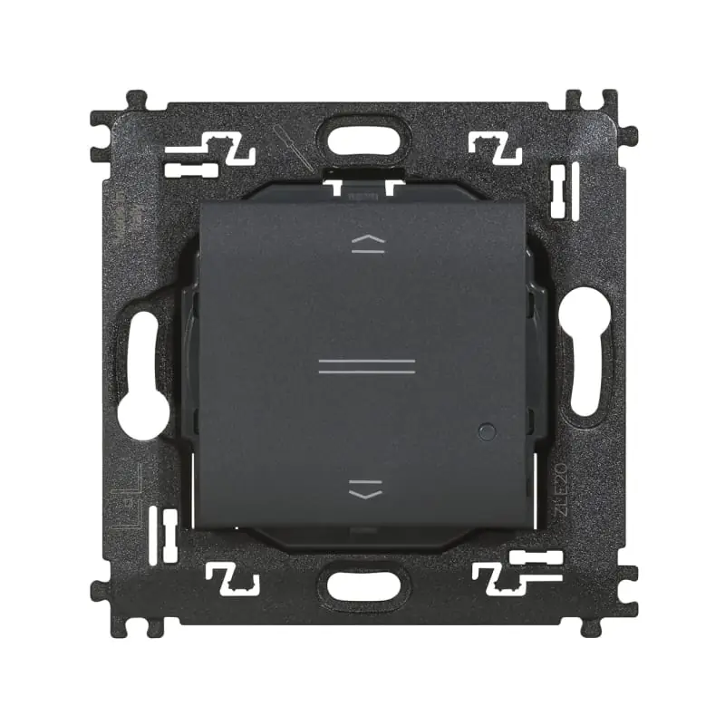 LL - Comando tapparelle wireless antracite - BTicino L4027CW