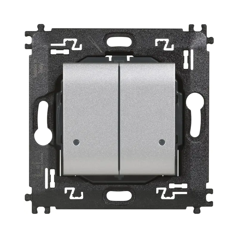 LL - Comando doppio luci wireless tech - BTicino NT4003DCW