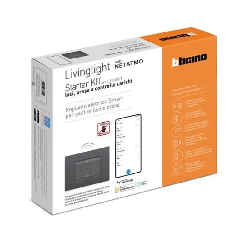 LL - Starter kit antracite - BTicino L1010KIT