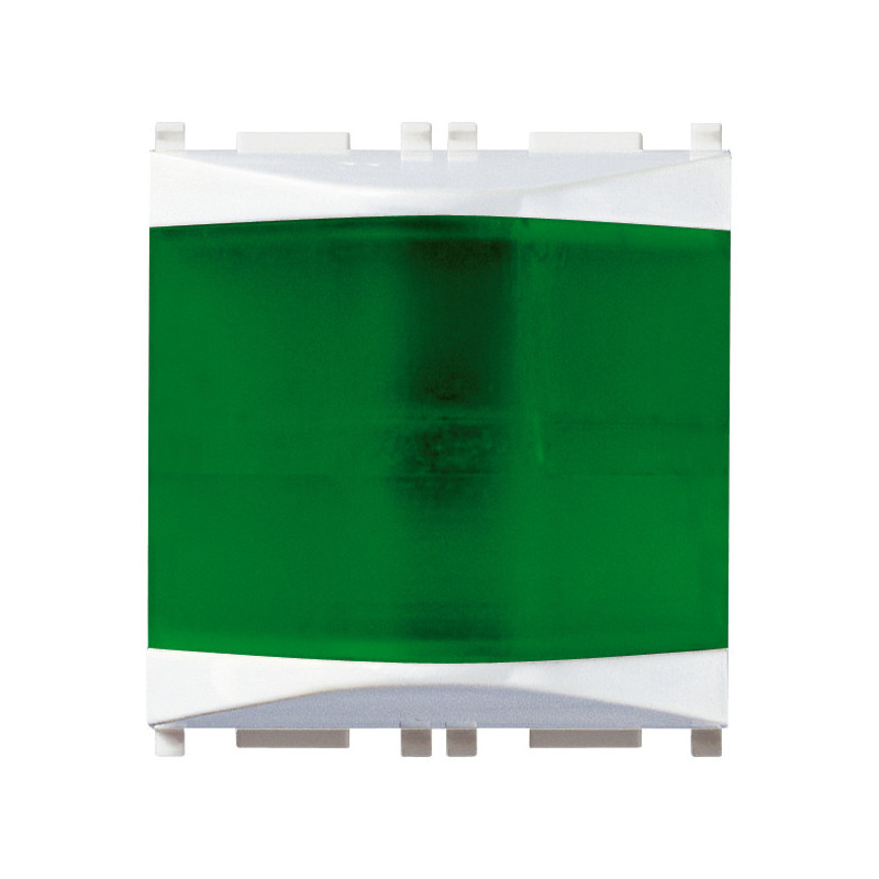 Spia prismatica verde bianco - Vimar 14387.V