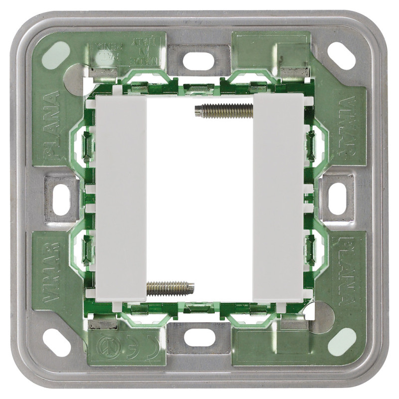 Supporto 1M BS Silver - Vimar 14606.SL