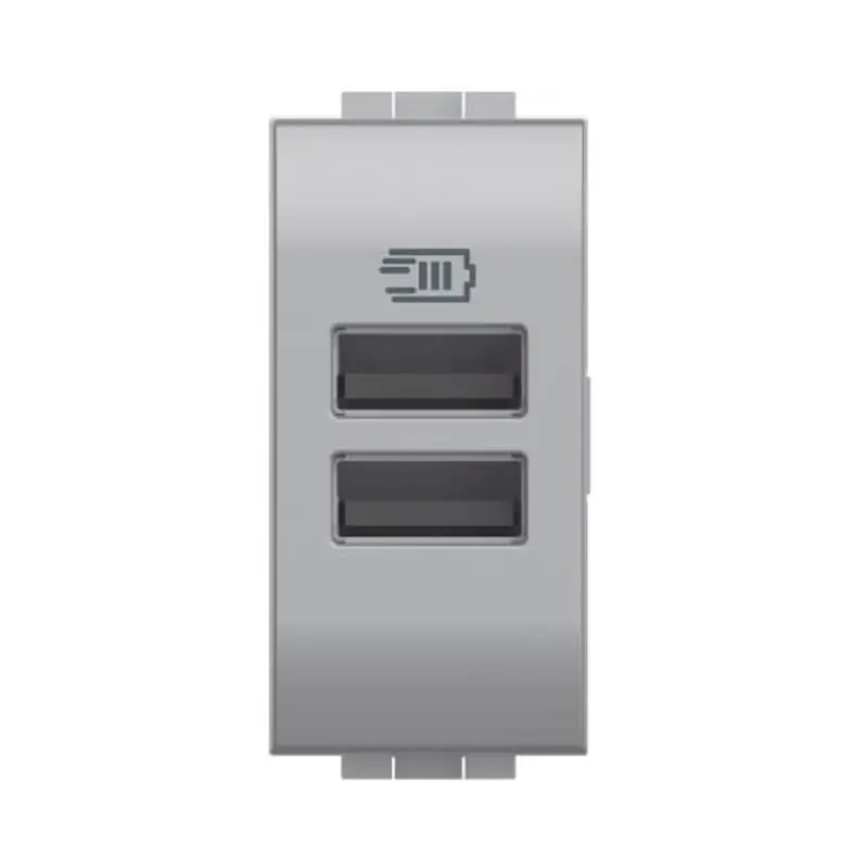 LL - Caricatore USB tipo A+A 1m tech - BTicino NT4191AA