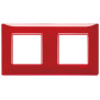 Placca 4M (2+2) int71 Reflex rubino - Vimar 14643.51