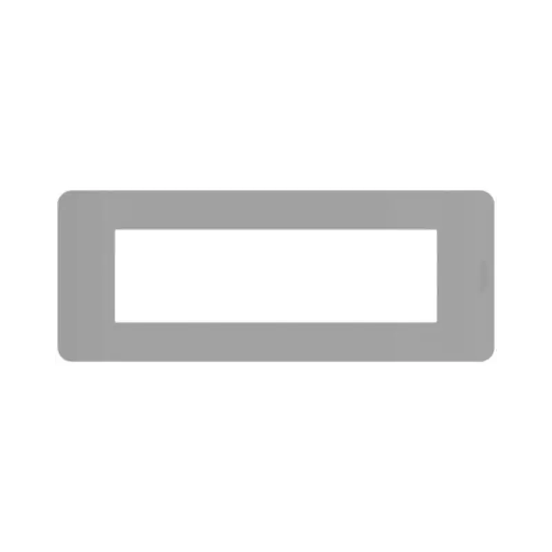 MatixGO - placca 7P grey - BTicino JA4807JG