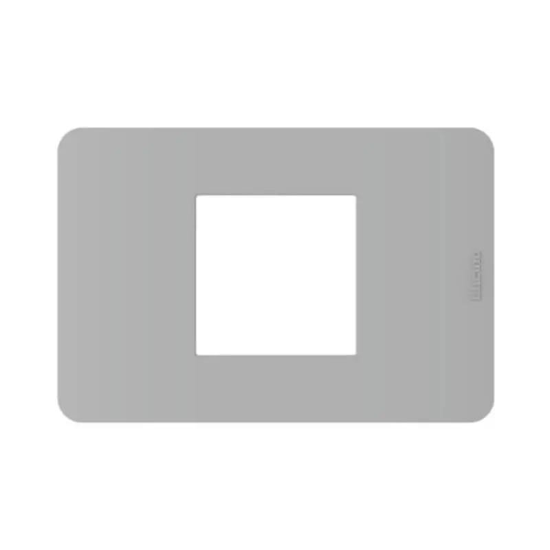 MatixGO - placca 2P cent. grey - BTicino JA4819JG