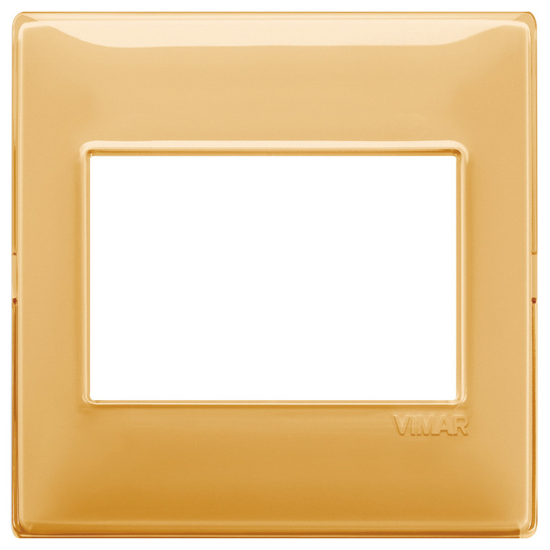 Placca 3M BS Reflex ambra - Vimar 14648.43