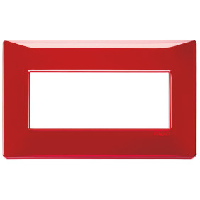 Placca 5M BS Reflex rubino - Vimar 14649.51