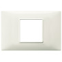 Placca 2M centrali avorio - Vimar 14652.02